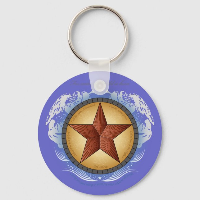 Texas Star Schlüsselanhänger (Vorderseite)