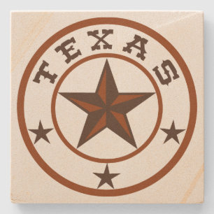 Texas Star Steinuntersetzer