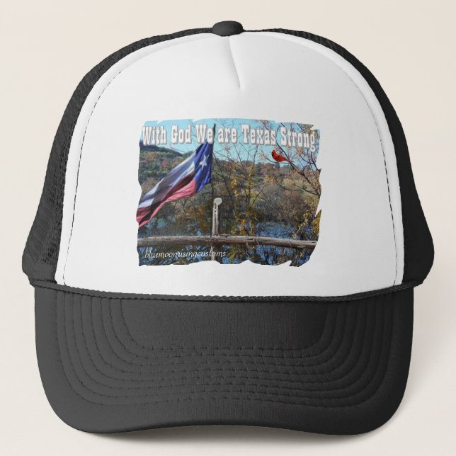 Texas stark truckerkappe (Vorderseite)