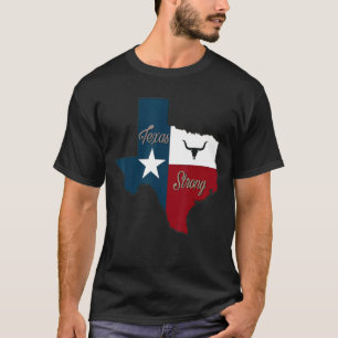 Texas Starke wie Texas Proud Texas Staat Lo T-Shirt