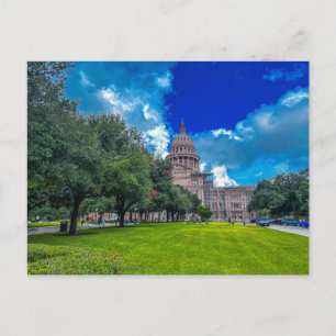 Texas State Capitol Gebäude Tagesansicht Postkarte
