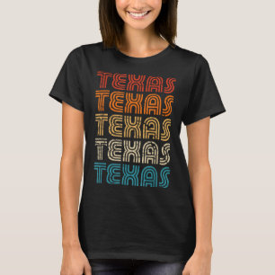 Texas State Country Retro Vintage Für Männer Fraue T-Shirt