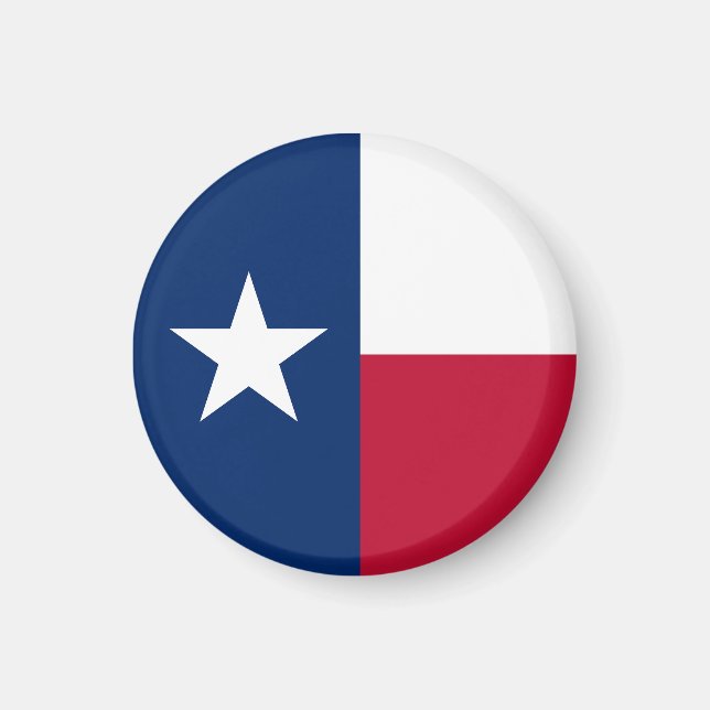 Texas State Flag USA Magnet (Vorne)