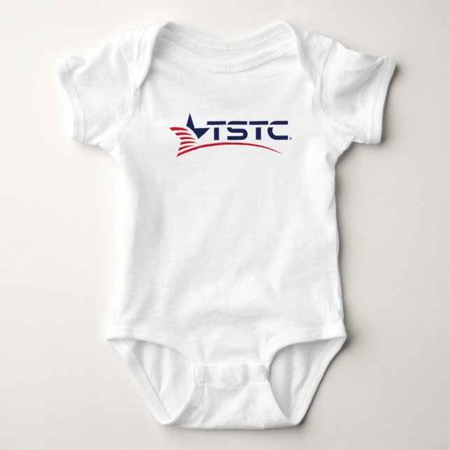Texas State Technical College Logo Baby Strampler (Vorderseite)