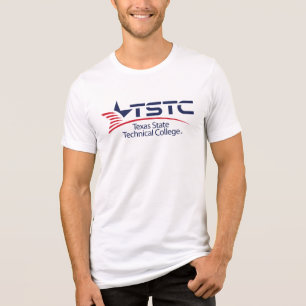 Texas State Technical College-Logo Tri-Blend Shirt