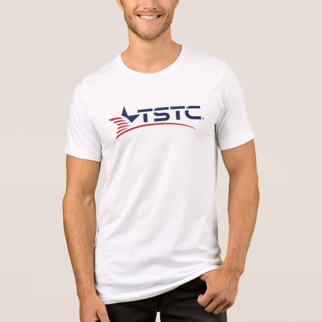 Texas State Technical College-Logo Tri-Blend Shirt (Vorderseite)