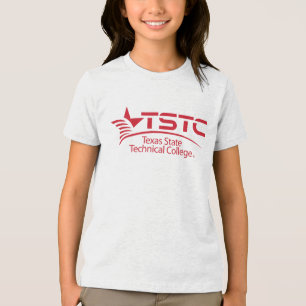 Texas State Technical College Logo Tri-Blend Shirt