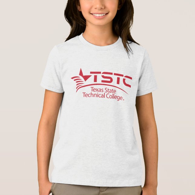 Texas State Technical College Logo Tri-Blend Shirt (Vorderseite)