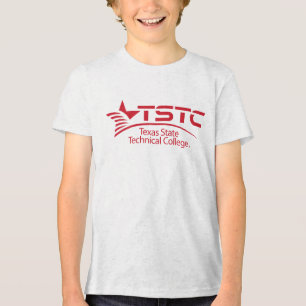 Texas State Technical College-Logo Tri-Blend Shirt