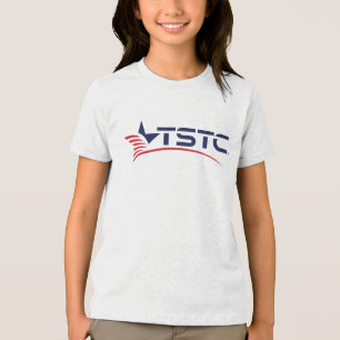 Texas State Technical College-Logo Tri-Blend Shirt