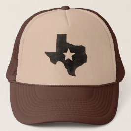 Texas-Stern-Fernlastfahrer-Hut Truckerkappe