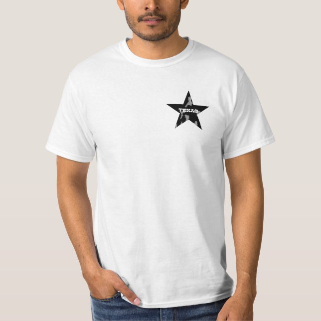 Texas-Sternkuhfell T-Shirt (Vorderseite)