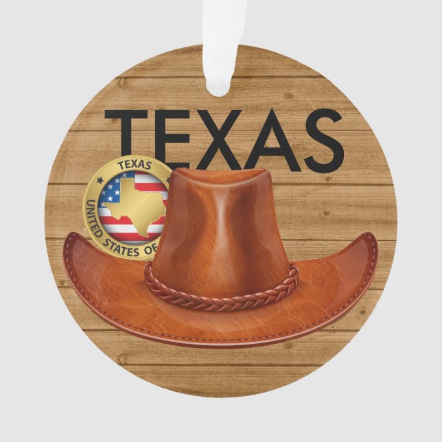 Texas - Stetson Ornament (Vorderseite)