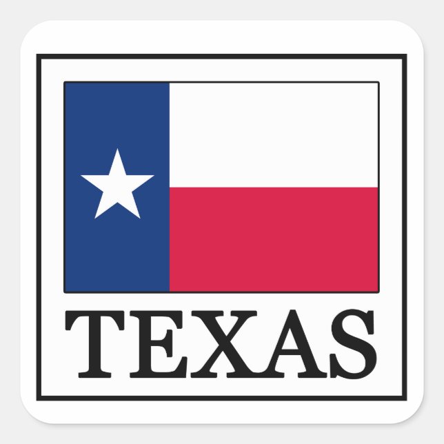 Texas Sticker (Vorderseite)