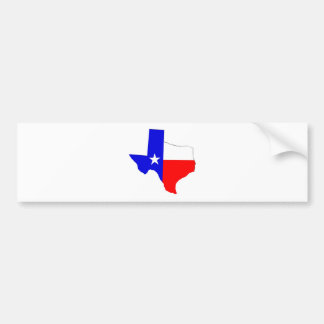 Texas-Stolz Autoaufkleber
