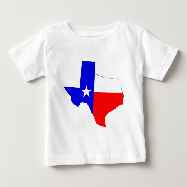 Texas-Stolz Baby T-shirt (Vorderseite)