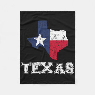 Texas stolzer Texaner Patriot Amerikanisch Usa-Fla Fleecedecke