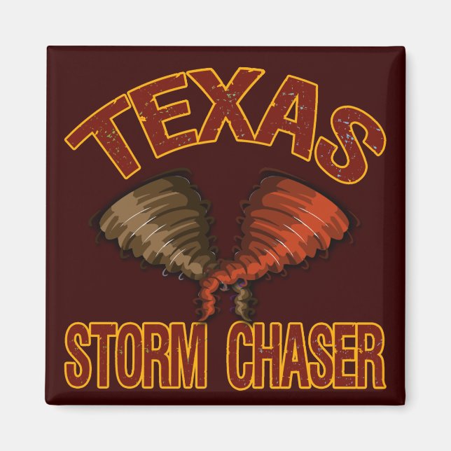 Texas Storm Chaser Magnet (Vorne)