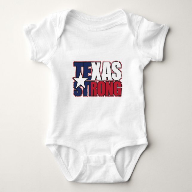 Texas-Strong Baby Strampler (Vorderseite)