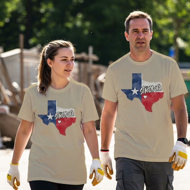 Texas Strong Fundraiser T-Shirt (Hell) (Von Creator hochgeladen)