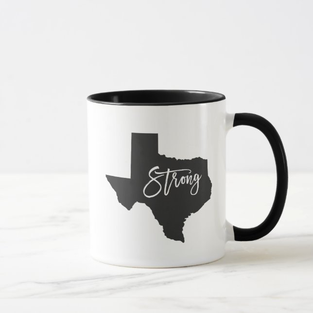 Texas Strong Harvey Relief Coffee Tasse (Rechts)