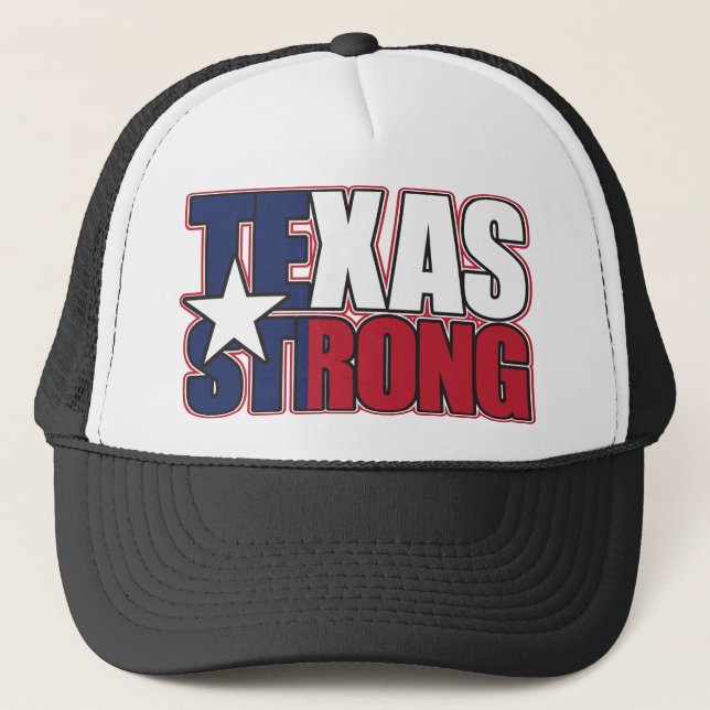 Texas-Strong Truckerkappe (Vorderseite)