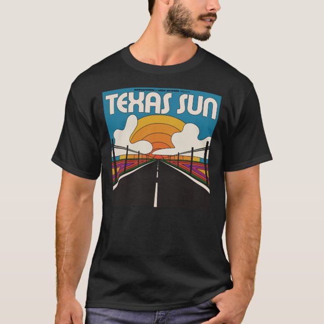 Texas Sun Poster T-Shirt (Vorderseite)