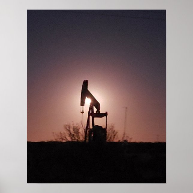 Texas Sunset ~ Brian J. Palfrey Poster (Vorne)