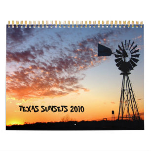 Texas Sunsets Kalender 2010