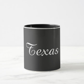 Texas-T-Shirt Tasse