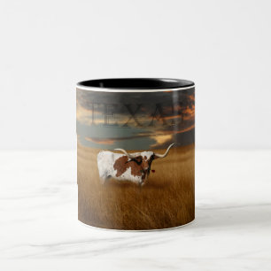Texas-Tasse Zweifarbige Tasse