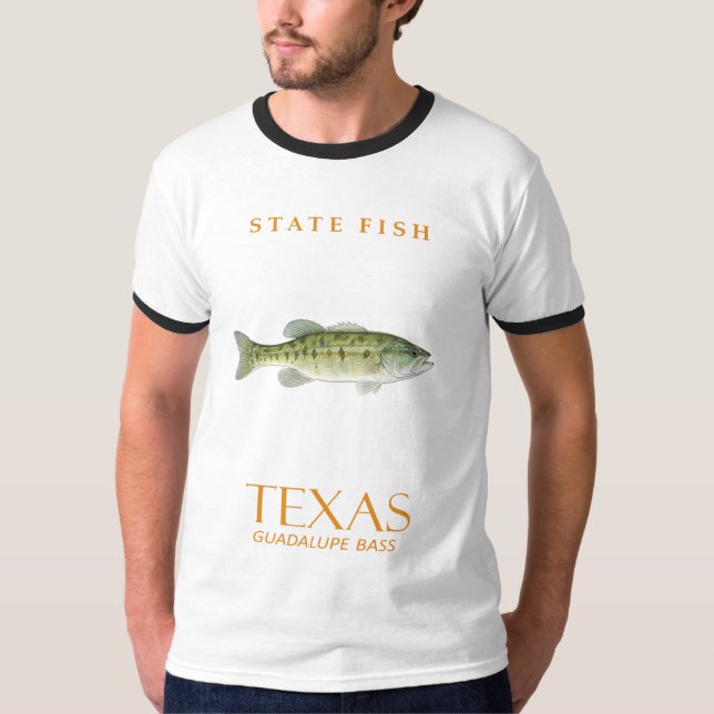 Texas Territory beautibld farbenfrohe Guadalupe Ba T-Shirt (Vorderseite)