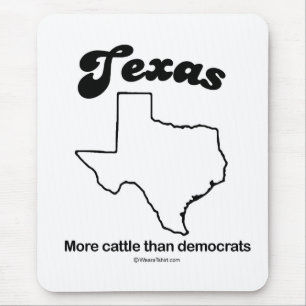 TEXAS - "TEXAS-STAATS-MOTTO" T - Shirts und Gang Mousepad