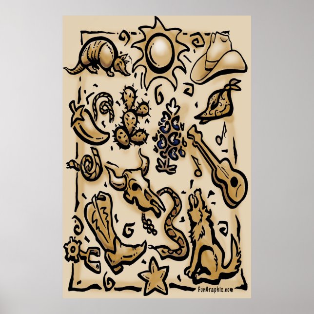 Texas Thang Poster (Vorne)
