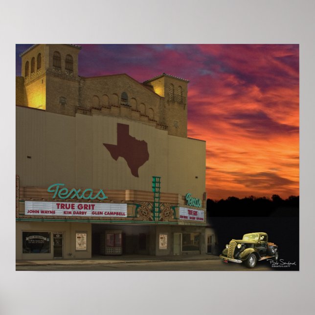 Texas Theater San Angelo Poster (Vorne)