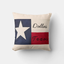 Texas Throw Pillow Kissen