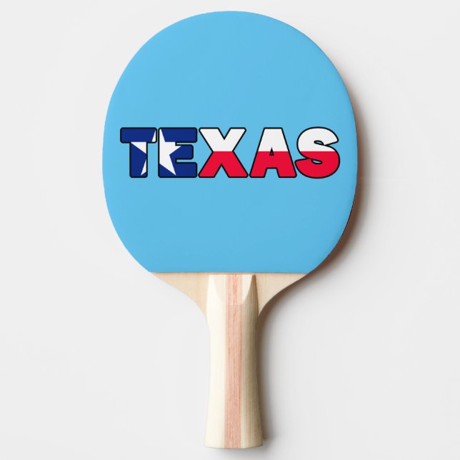 Texas Tischtennis Schläger (Vorderseite)