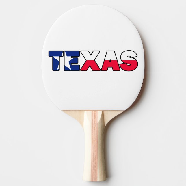 Texas Tischtennis Schläger (Vorderseite)