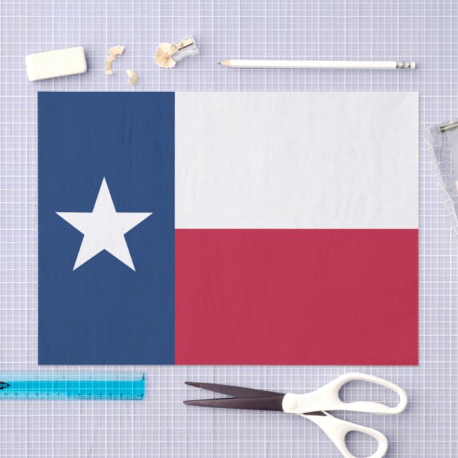 Texas tissue paper, Texas Flag tissue paper Seidenpapier (Handwerk)