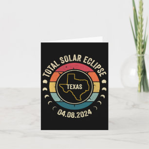 Texas Total Solar Eclipse 2024 American Totality A Karte