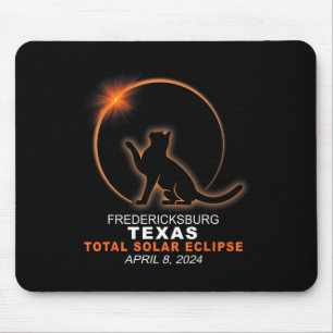 Texas Total Solar Eclipse 2024 Mousepad