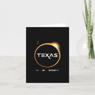 Texas Totality 4.08.2024 Total Solar Eclipse 2024 Karte