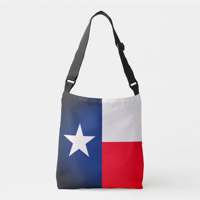 TEXAS TOTE BAG TRAGETASCHEN MIT LANGEN TRÄGERN