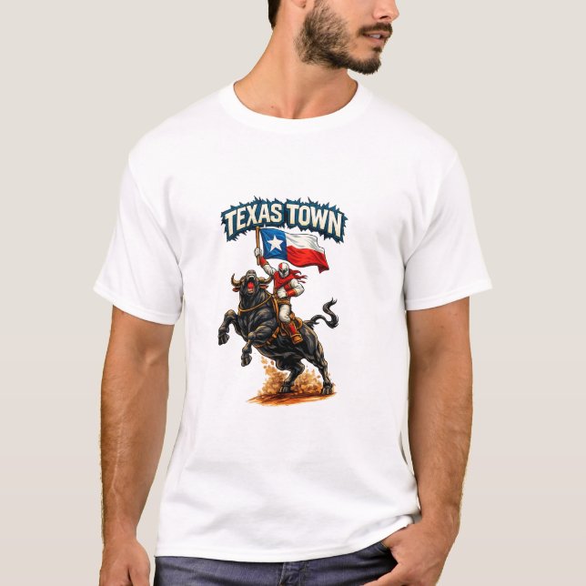 Texas Town Rodeo Shirt (Vorderseite)