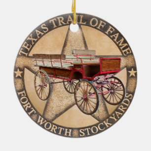 Texas Trail of Fame, Fort Worth, Texas Ornament au