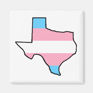 Texas Trangender Pride Magnet