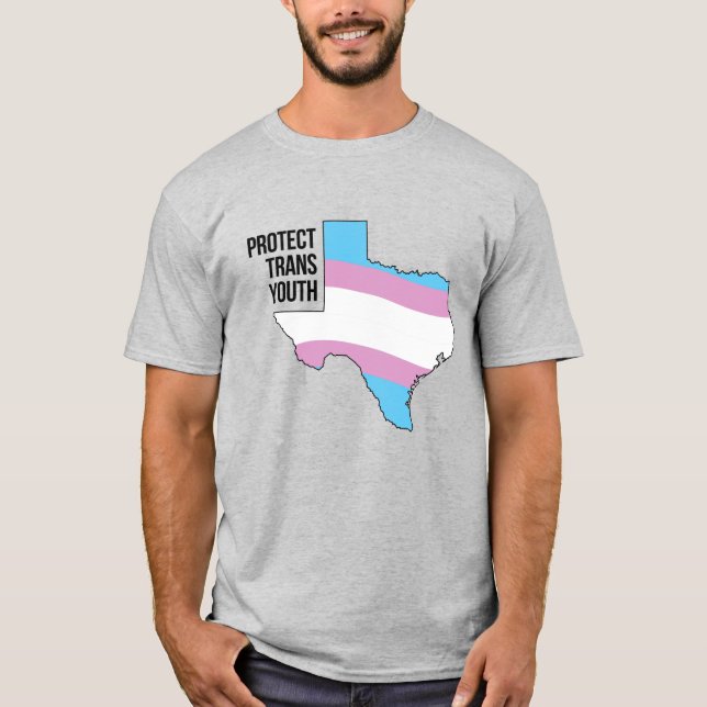 Texas Trans Jugend schützen T-Shirt (Vorderseite)