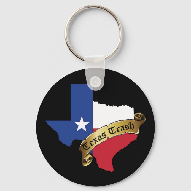 Texas Trash Schlüsselanhänger (Vorderseite)
