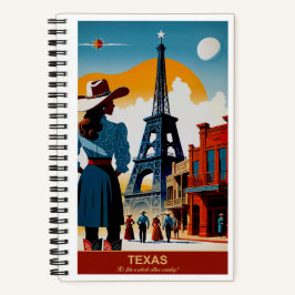 Texas Travel: Es ist wie ein ganzes anderes Land Notizbuch