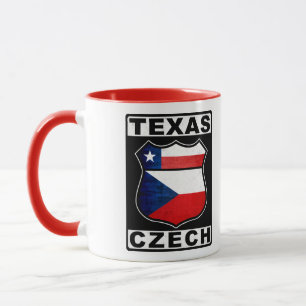 Texas Tschechische Amerikanerin Tasse